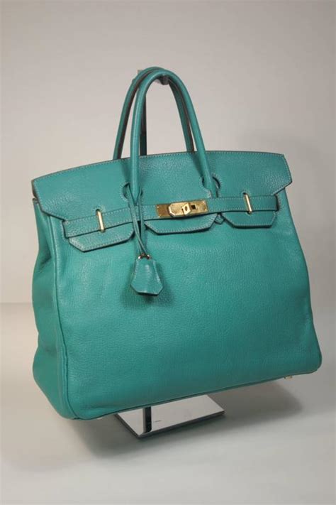 teal birkin bag